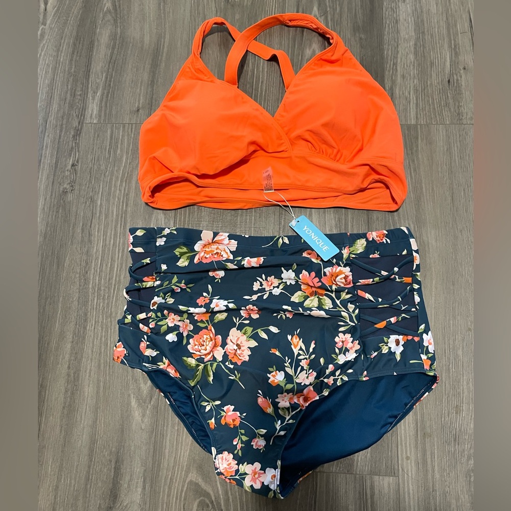 Brand new Yonique bikini